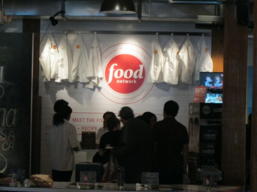 Food Network booth