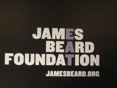 James Beard Foundation sign